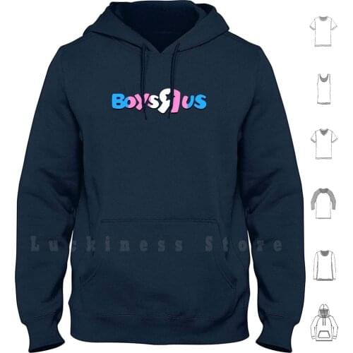 Boys R Us Hoodies Long Sleeve Trans Ftm Trans Man Trans Boy Toys R Us Funny Bisexual Pride Rainbow Flag