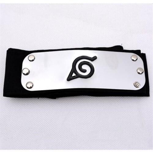 Hot Anime Uzumaki Headband Kakashi Headwear Cosplay Costumes Props Accessories
