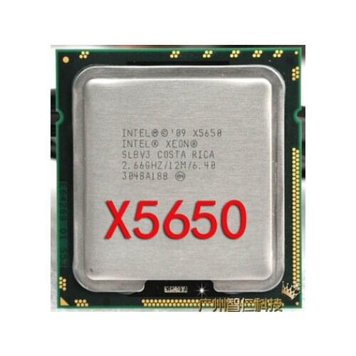 LIntel Xeon X5650 5650 CPU processor /2.66GHz /LGA1366/12MB L2 Cache/Six Core/ x5650