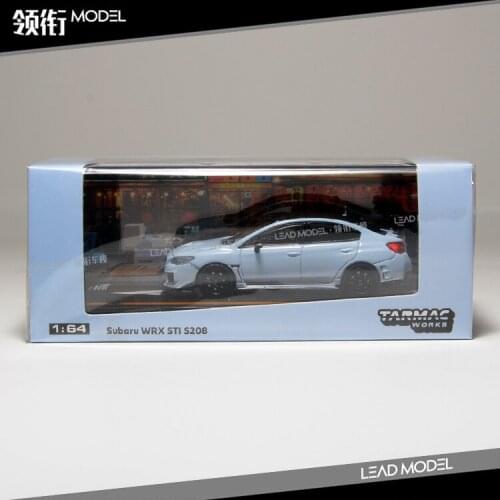 TARMAC TW 1:64 Subaru WRX STI S208 Limited Collector Edition Metal Diecast Model Toy Gift