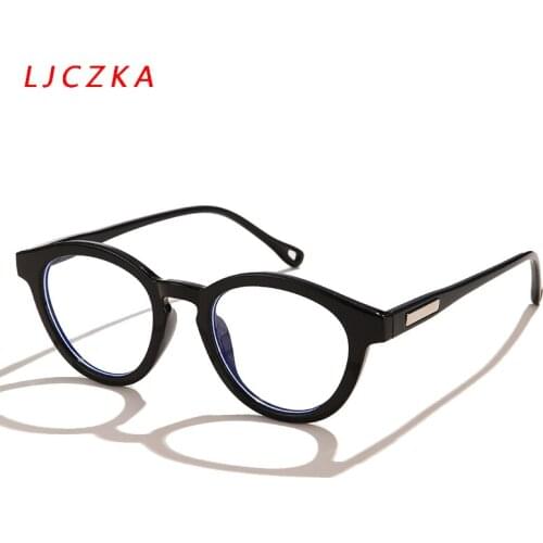 Unisex Blue Light Blocking Glasses 2021 Womens Vintage Round Computer Gaming Eyeglasses Trendy Optical Frame Spectacles Gafas