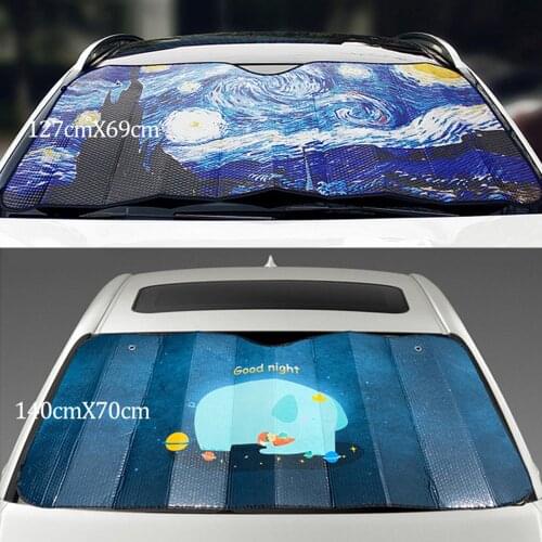 Universal Sun Curtain Side Window Protection Accessories Dual Layer 56x45CM Magnetic Car Interior Window Curtain