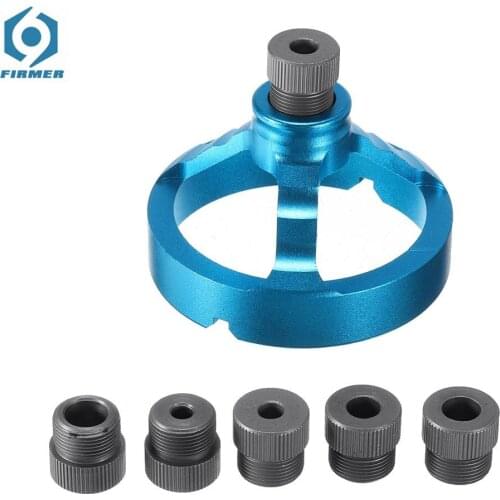 5/6/7/8/9/10mm Vertical Drill Guide Fixture Aluminum Alloy Straight Corner Round V Drill Punch Locator Jig For Woodworking Tool