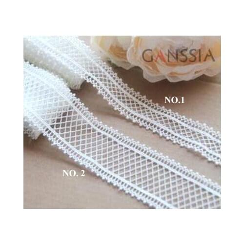 1yard Brief design cotton lace 25mm and 40mm garment color fabric lace Sewing accessories Lace trims(ss-859)