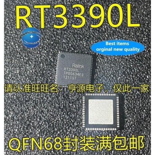 10PCS RT3390 RT3390L QFN68 integrated circuit of wireless power supply circuit in stock 100% new and original