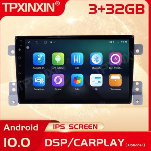 2 Din Carplay Android Radio Receiver For Suzuki Grand Vitara 3 2005 2006 2007 2008 2009 2010 2011 2012 2013 2014 2015 Head Unit