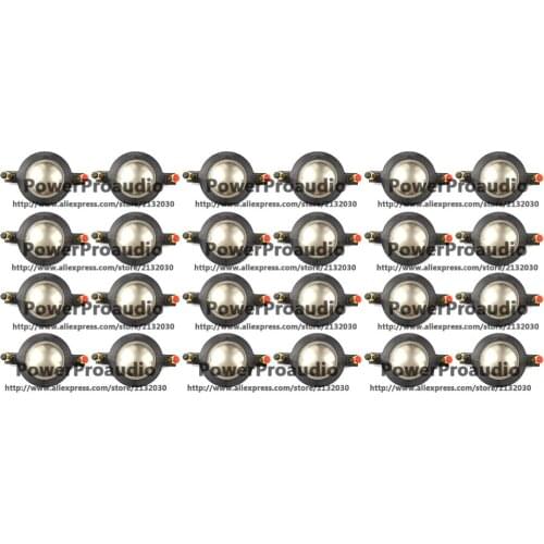 24pieces Replacement Diaphragm For Mackie 1701Tweeter Diaphragm SRM-450 C300Z P-Audio BMD-440 BMD-450 Driver