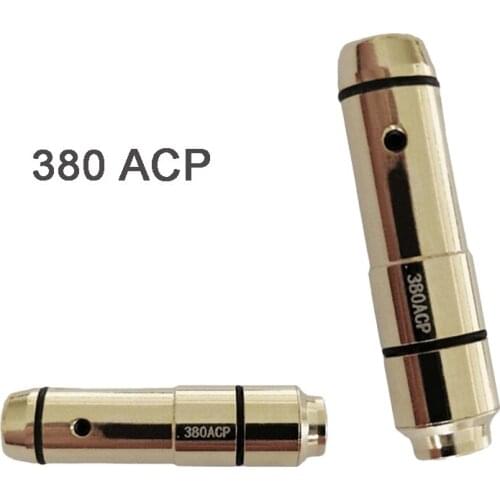 380ACP Laser Bullet Tactical Red Dot Laser Bore Sight For Dry Fire Training Laser Sensing Bullet
