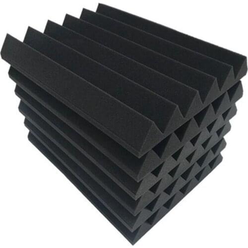 6 Pcs Acoustic Panels Soundproofing Foam Acoustic Tiles Studio Foam Sound Wedges,30 x 40 x 5 cm