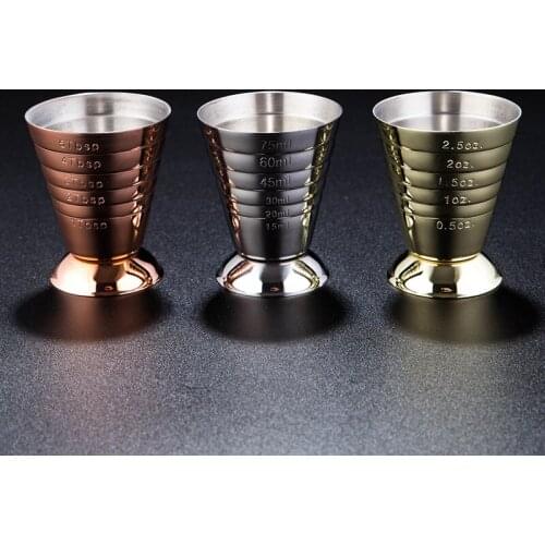 75ml Measuring Cup Wine Measuring Device Bartending Set Measuring Cup Ounce Cup Ounce Cup Gram Measuring Cup Measuring Tools
