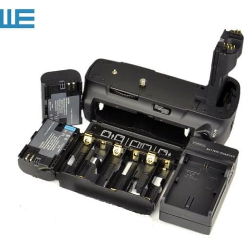 BG-E6 Battery Grip + 2x LP-E6 Batteries+1 Charger +6 AA Battery Hold for Canon EOS 5D Mark II Digital SLR Camera