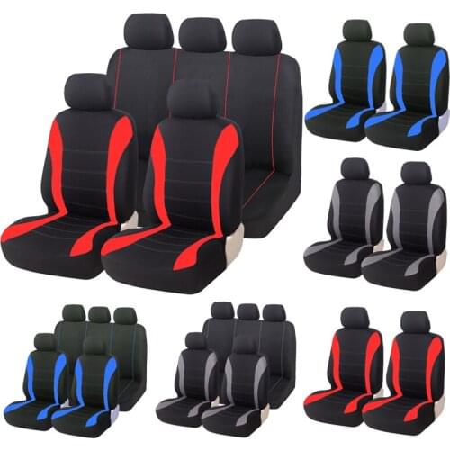 Car Seat Covers Interior Accessories Airbag Compatible AUTOYOUTH Seat Cover For Lada Volkswagen Red Blue Gray Seat Protector