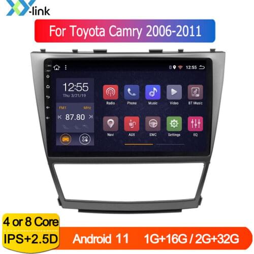Android 8.1 CAR multimedia player GPS Navigation system for Toyota camry 2006-2011 car radio audio stereo accessories no 2 din