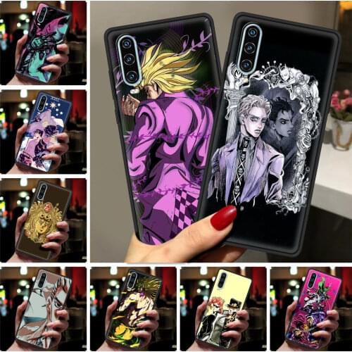 Phone Case for Huawei P20 Lite 30 Lite P40 Lite P30 Pro P40Pro P Smart S Z Plus 2020 Coque Fall Shell Anime JoJo Killer Queen
