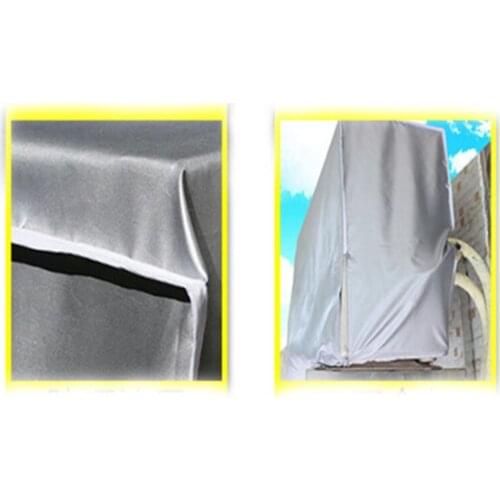 Washing Anti-Dust Anti-Snow Cleaning Cover Waterproof Outdoor Air Conditioning Cover Polyester Air Conditioner Cleaning Cover 1P
