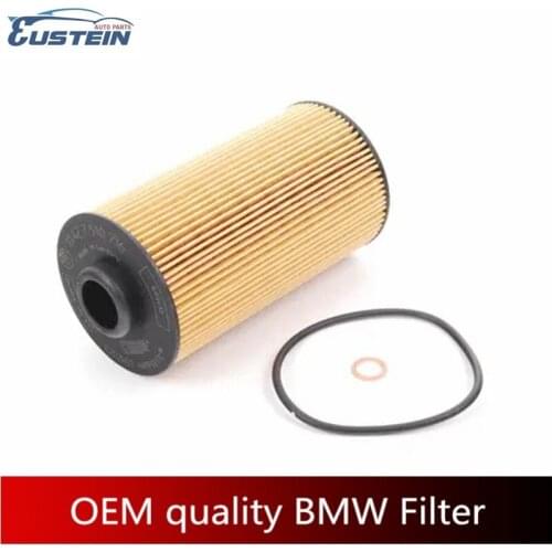 Original quality oil filter kit for BMW E31 E32 M60 4.0L 850Ci M62 4.4L M73 5.4L 11427510717 11421745390