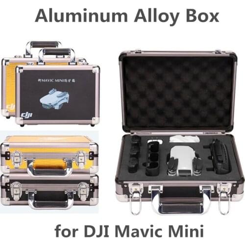 Mavic Mini Accessories Storage Box High Quality EVA Aluminum Alloy Suitcase Portable Aerial Aircraft Waterproof Hardshell Case