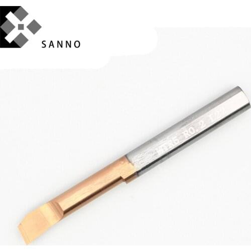 MTR Type micro boring tool processing 2.1mm inner hole boring cutter holder MTR 2R0.15 L10 - MTR 8R0.2 L40