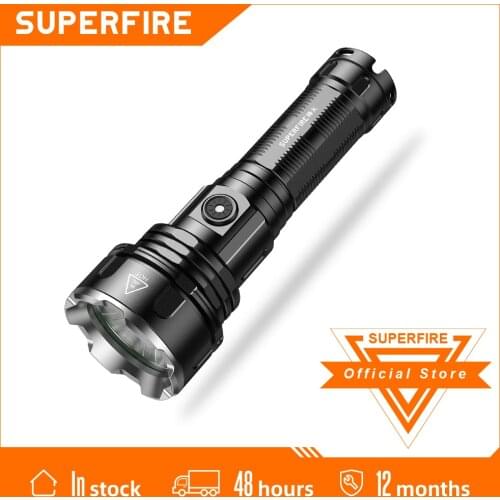 2021 SupFire R3 Cree xhp90 36W Powerful flashlight With USB Chargeable 5 Modes Lantern Best For Camping Fishing LED Torch