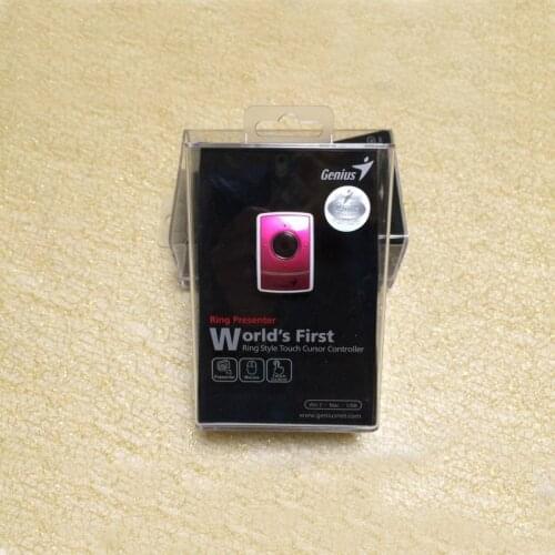 TOP 2018 new 2.4G wireless 1200DPI Elf finger mouse laser micro ring red mouse Built-in battery for PC notebook computer