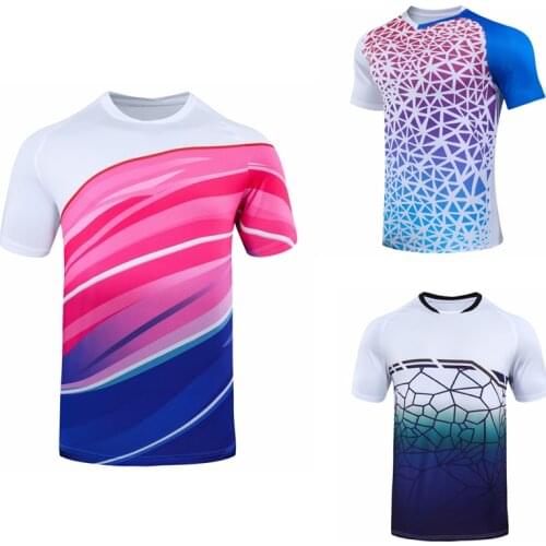 New Badminton shirts clothes Men/Women , sport shirt Tennis shirts , table tennis jerseys , Quick dry sports training t-shirts