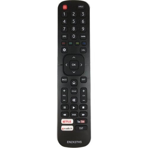 New Remote Control EN2X27HS for HISENSE TV H55M3300 H50M3300 H49M3000 H49M2600 H43MEC3050 H75M7900 H65M7000