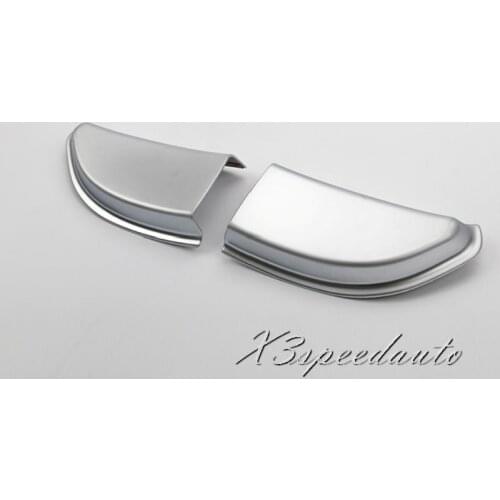 Free Shipping Chromed 2PCS Inner Front QUARTER WINDOW Frame Trim For Ford Edge 2015 2016 2017