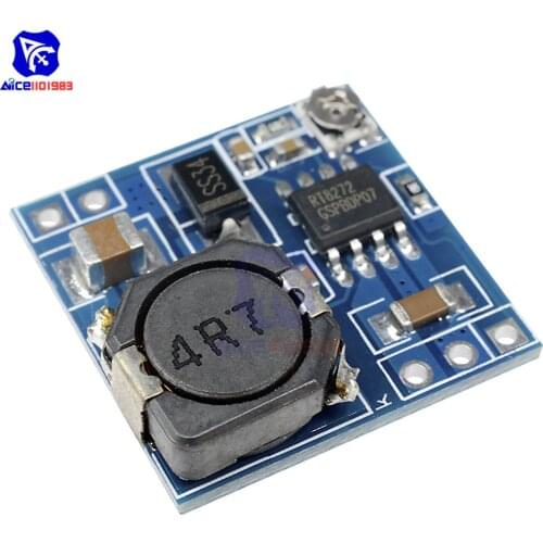 Diymore DC-DC Buck Converter Board Step Down Power Supply Module DC 4.75 -24V to DC 0.92 -15V for Drone
