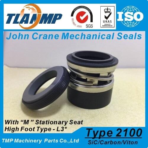 Type 2100-2-20 , 2100K-20 , 2100-20 (L3*) Elastomer Bellows Seals -J-Crane TLANMP Mechanical Seals