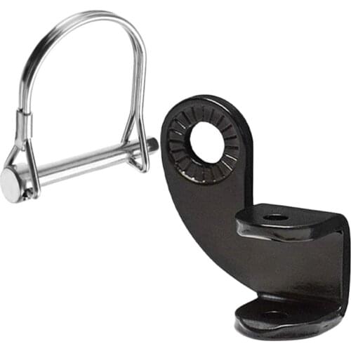 High Quality 90 Degree Baby Pet Sundry Bicycle Trailer Hitch Coupler Angled ElbowTowbar Steel Bike Accessories