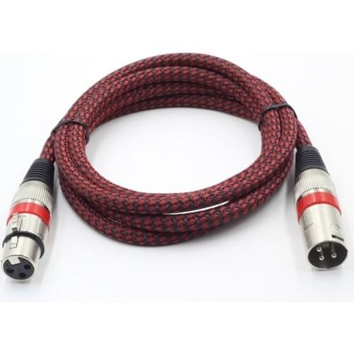 High-quality XLR Microphone Cable XLR to XLR Male To Female Mixer Amplifier Audio Line Professional Customization