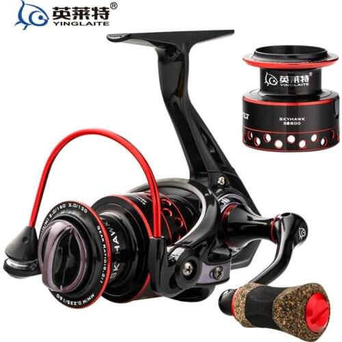 Yinglaite spinning wheel diagonal double-wire cup micro-object makou wheel rock fishing sea fishing long-range metal road asian