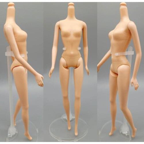 1pc High Quality 5 Jointed DIY Movable Nude Naked Dolls Body For 1/6 BJD Doll DIY Body Without Head Dollhouse Accessories Toy