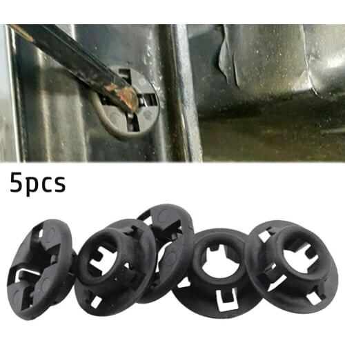 5Pcs Car Clips Fit For Toyota Corolla Matrix Tacoma Scion XA XB Stable Hood-Support Prop Rod Grommets Fasteners High Reliability