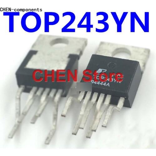 5pcs Original TOP243YN TO-220 power chip