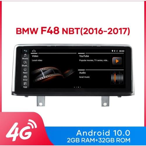 MCWAUTO for BMW X1 F48 NBT 2016 2017 Car Multimedia Autoradio Android 10.0 4G CAR GPS Navigation Multimedia WIFI DVD Player
