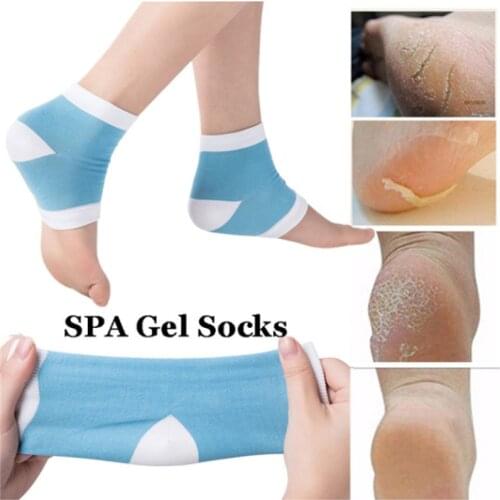 Gel Wet Socks Cover Heel Cracking Protective Cover Heel Cracking Heel Anti-cracking Paste Socks Cover Foot Protective Device