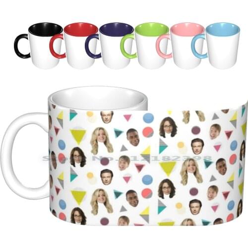 30 Rock Pattern Ceramic Mugs Coffee Cups Milk Tea Mug 30 30 Tv Show 30rock Jenna Maroney Tina Fey Liz Lemmon Tracy Tracy Morgan