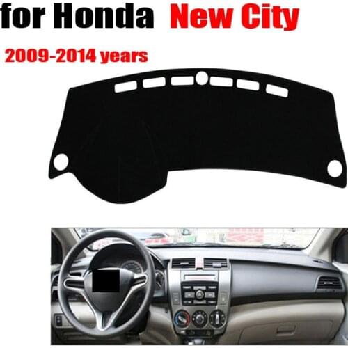Car dashboard pad For Honda new city 2009-2014 half of the cover Avoid light pad Instrument platform desk pad