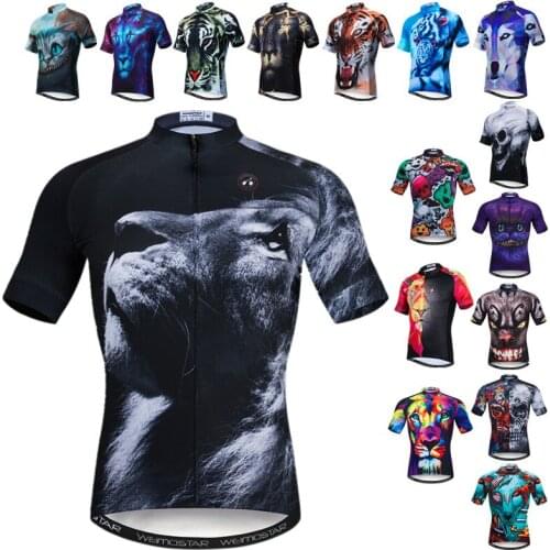 Weimostar Summer Cycling Jersey Men Mountain Bike Clothing Maillot Ciclismo Quick Dry Bicycle Shirt Quick Dry Cycling Clothes