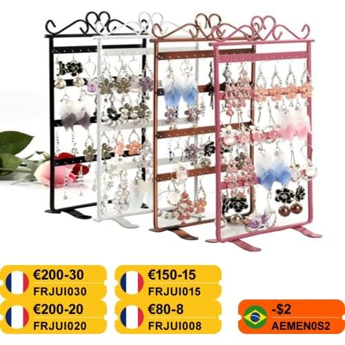 Earrings Necklace Jewelry Stand Holder Display Rack Simple Style Metal Stand Holder Rack Metal Stand Holder Dropshipping