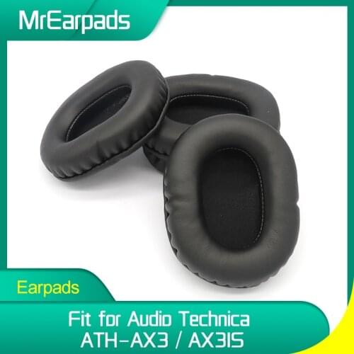 MrEarpads Earpads For Audio Technica AX3 AX3IS ATH-AX3 ATH-AX3IS Headphone Headband Rpalcement Ear Pads Earcushions Parts
