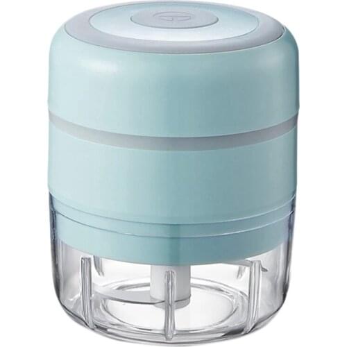 New Electric Mini Garlic Chopper Portable Food Chopper,Wireles Small Blender for Pepper Chili Vegetable Nut Meat 100ML
