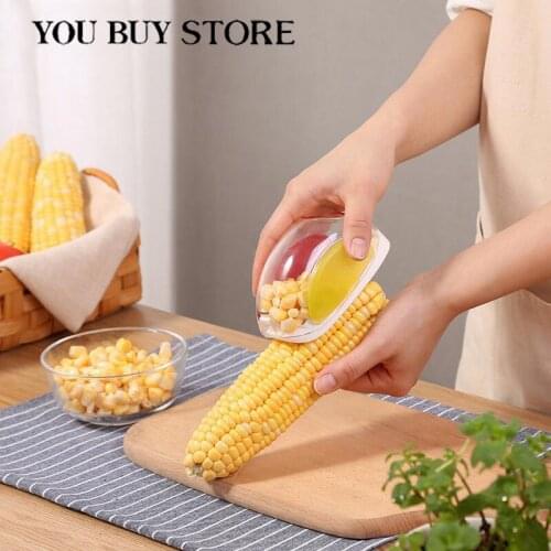 Easy Corn Stripper Peeler Corn Kernel Tool Convenient And Easy To Clean Kitchen Tools Cooking Tools Accessories Corn kernels