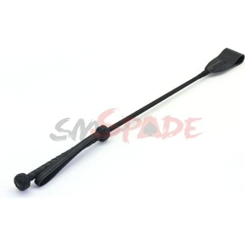 Luxurious leather braided crop whip in sex games,leather horse riding crop,spanking punishment crop paddle