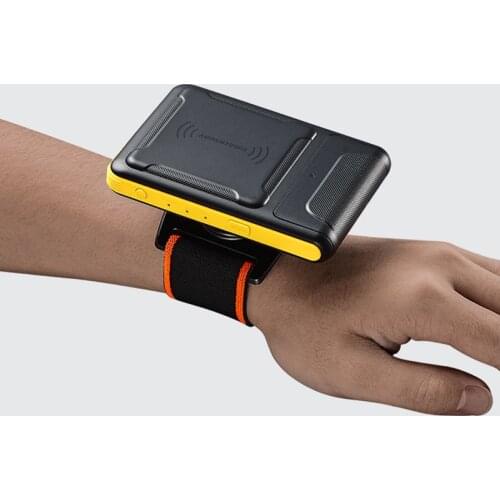 9 Meters Long Reading Range Impinj R2000 Chip Wearable Bluetooth RFID Reade For Android/IOS device to Expand RFID