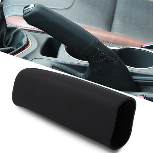 Car Styling Car Silicone Handbrake Covers For Hyundai IX35 Solaris For Skoda Opel Mokka kia sportage for audi a4 b8 volvo