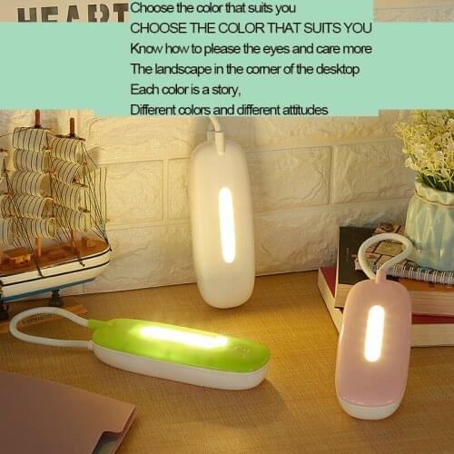 Led Night Light Creative Home Modern Remote Control Children Smart Learning Reading Eye Protection Folding Desk Lamp