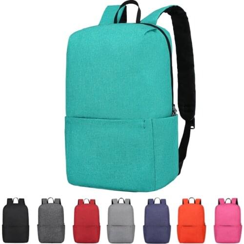 Outdoor Sport Mini Backpack Bike Cycling Knapsack Casual Leisure Rucksack Commute Shoulder Bag Lovers Couple Travel Small Pack