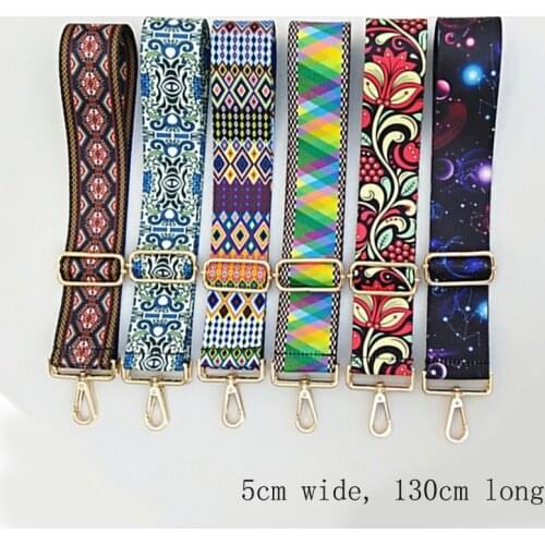 Fashion Bag Straps Women Wide Bag Shoulder Belt Messenger Accessories Crossbody Belt Bag Replacement Adjustable Length 80-130cm